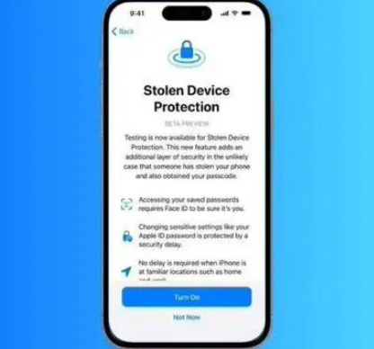 城区苹果授权维修店分享被盗设备保护功能开启方法 